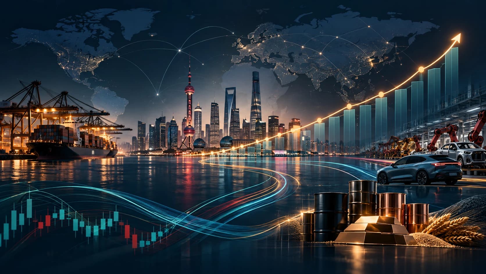চীনের Q3 GDP 4.5%: Stocks, Gold, Oil ও Bitcoin-এর জন্য এর অর্থ কী