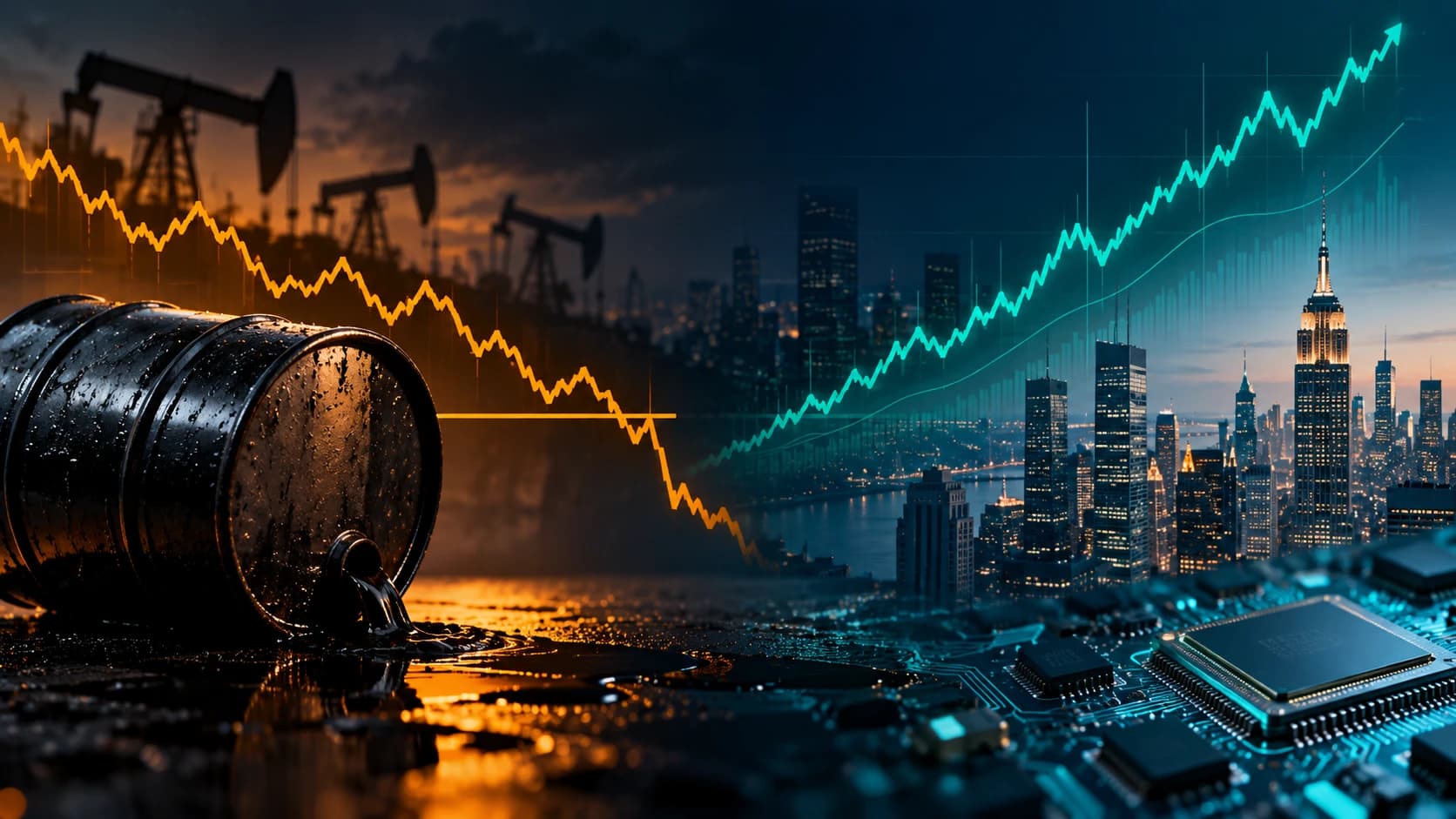 WTI Breaks Its Pre-EIA Low While the US Stock Rally Broadens