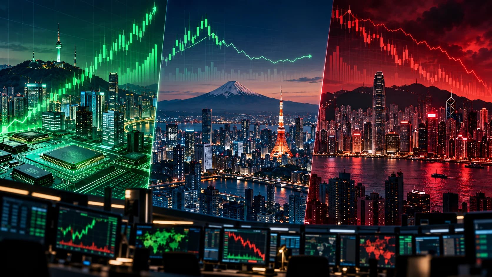 KOSPI 3.3% Higher Close, Japan ও Nasdaq Futures Early High থেকে Fade