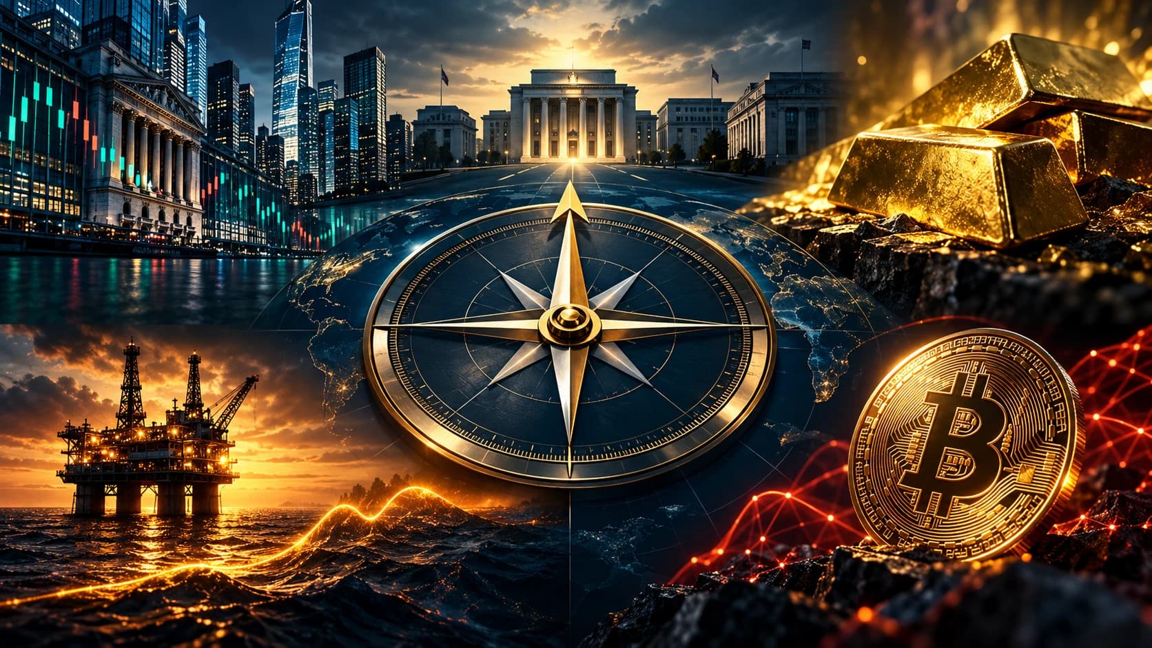 Sunday Market Outlook: Bitcoin Retakes $80,000 as Oil and Central Banks Set the Week