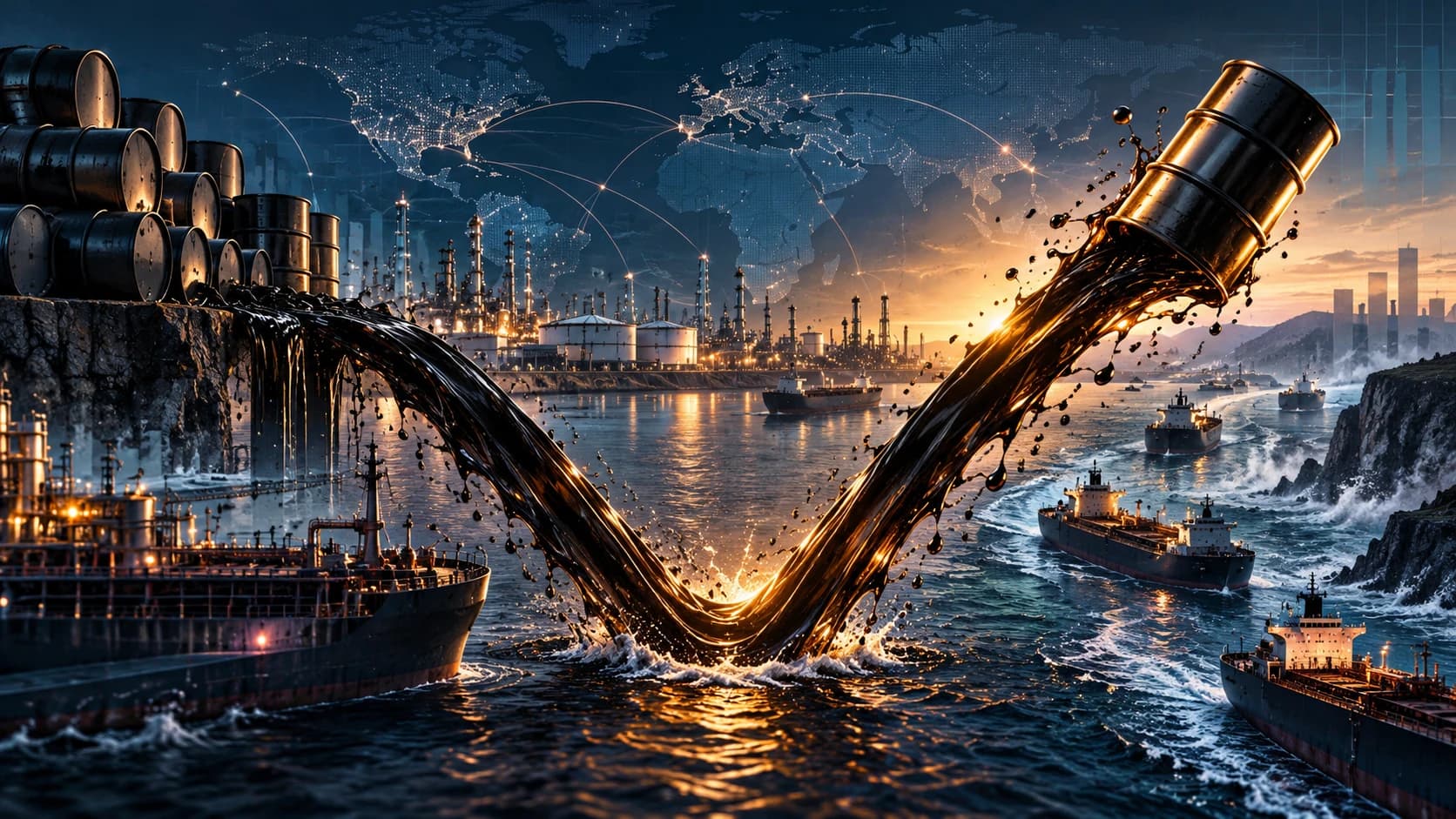 Brent Reverses Above $110 After Sanctions-Waiver Sell-off