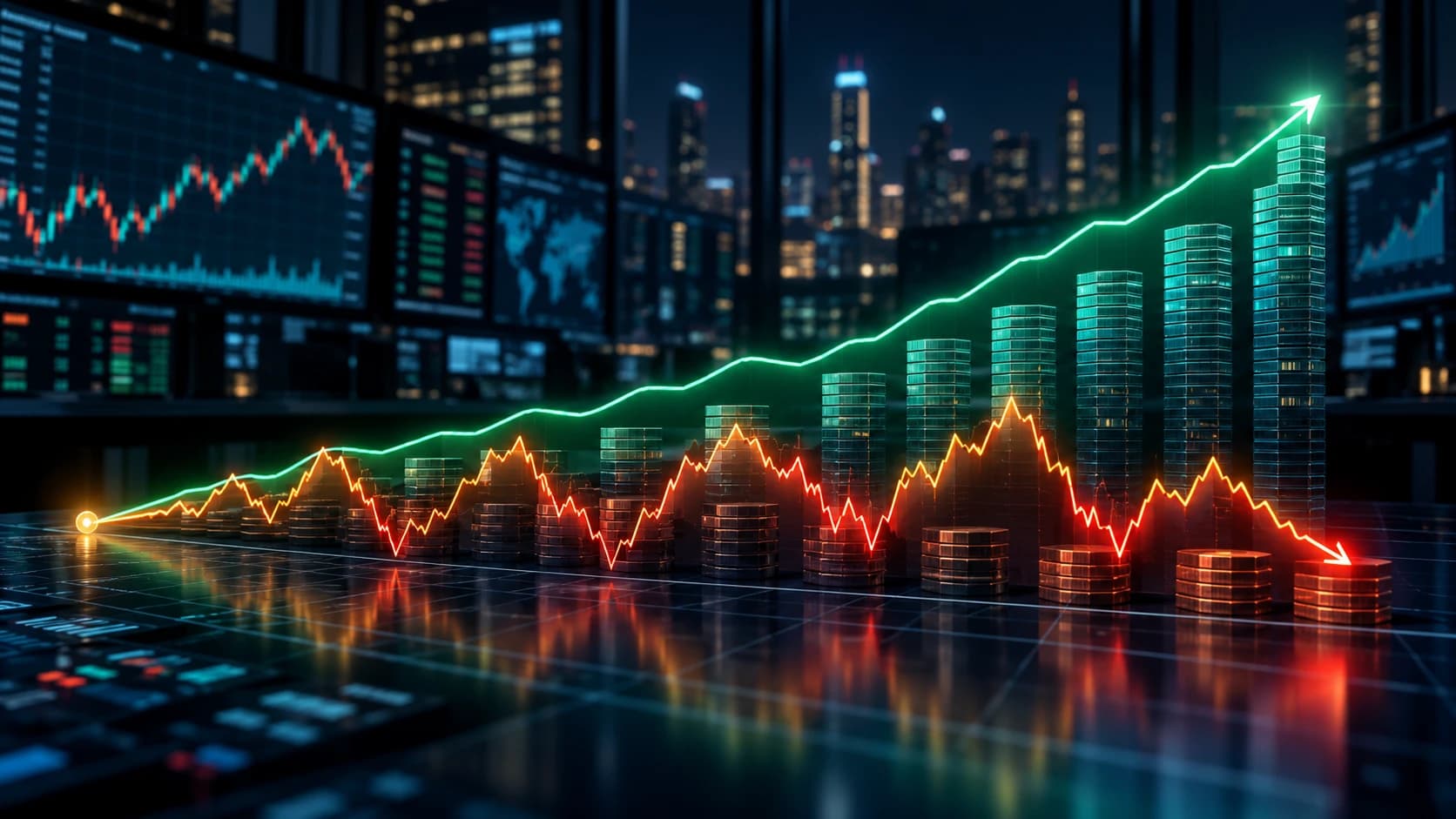 Volatility Drag Explained: Why +20% and −20% Still Produce a Loss