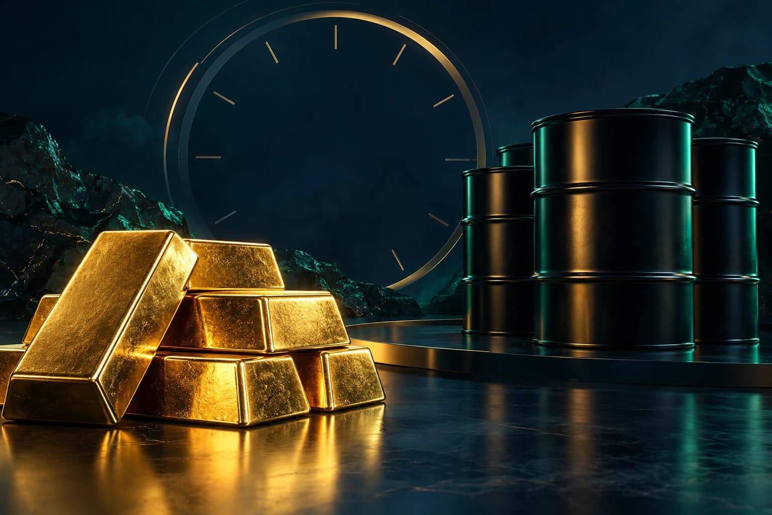Gold Steadies, Oil Gains: Asia Snapshot Before US CPI