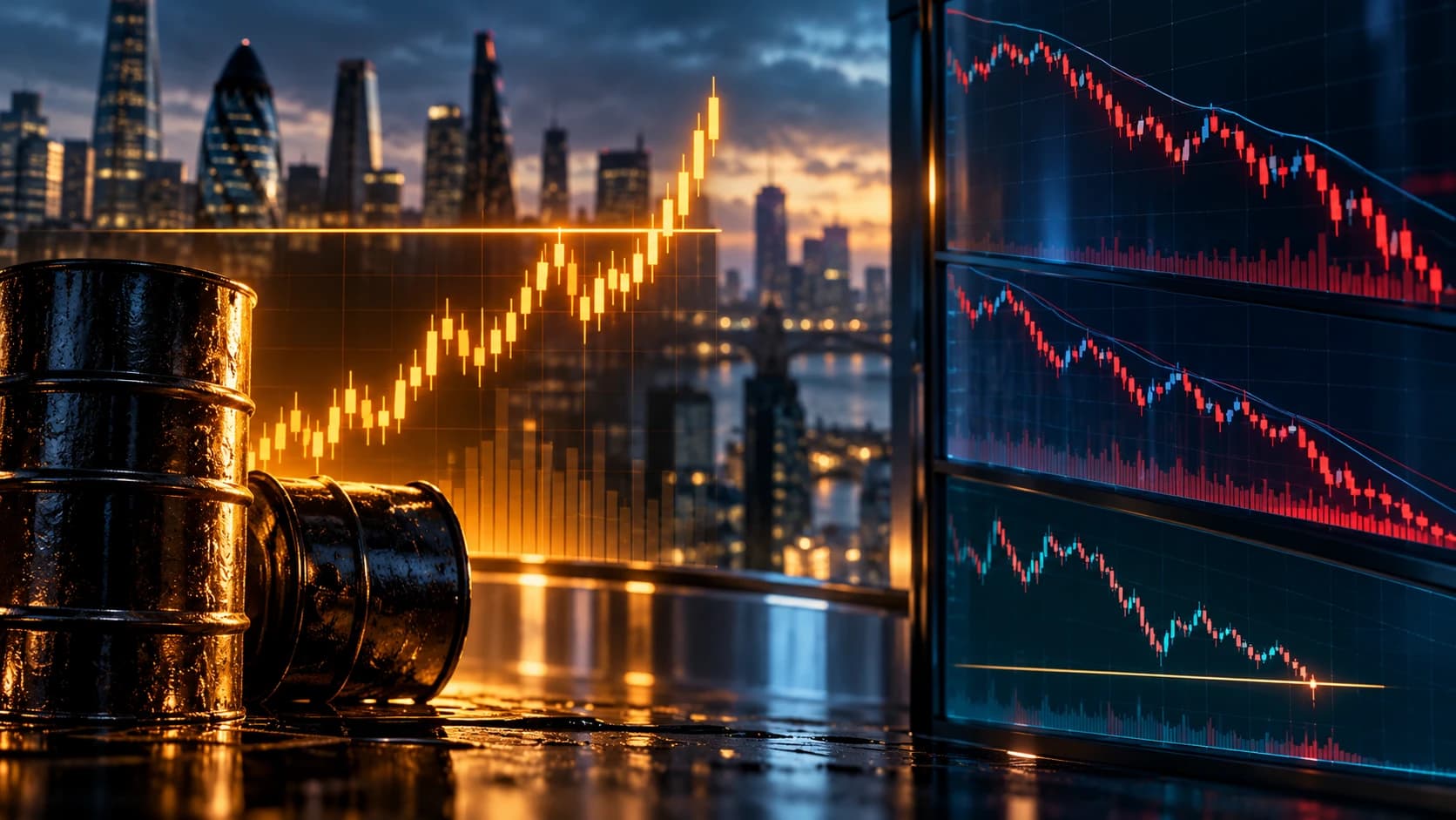 Brent $112 ভেঙেছে, Nasdaq Futures 29,500 হারিয়েছে, Europe Lower Open