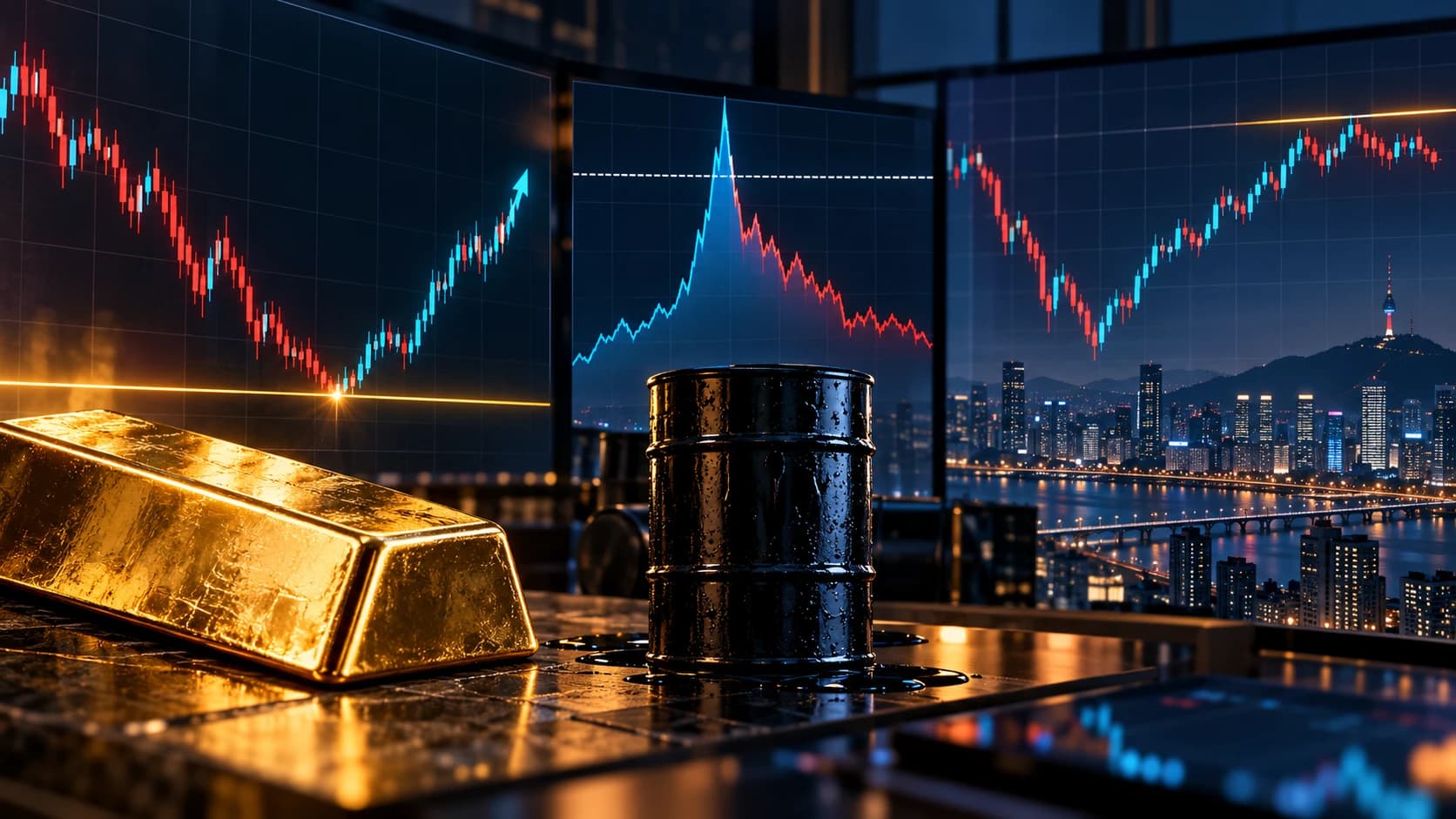 Gold Rebounds From $4,001 as WTI Falls Back Below $100 and KOSPI Recovery Stalls