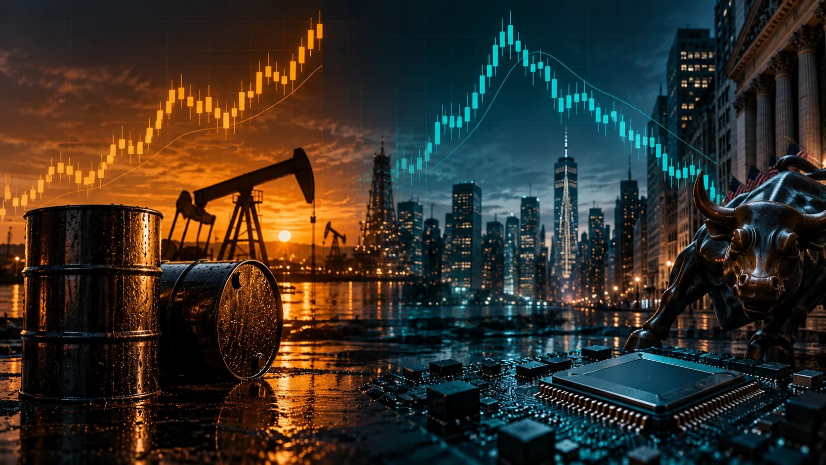 Oil Key Level Reclaim করেছে, US Stock Afternoon High থেকে নেমেছে