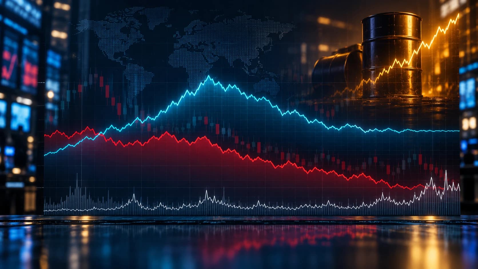 Nasdaq Rebound ম্লান, S&P 500 Loss বেড়েছে; WTI এখনো $102-এর ওপরে
