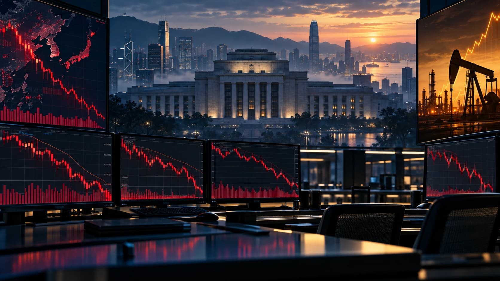 BOK Hawkish Pause Meets Asia Sell-Off as Hang Seng Loses 23,000
