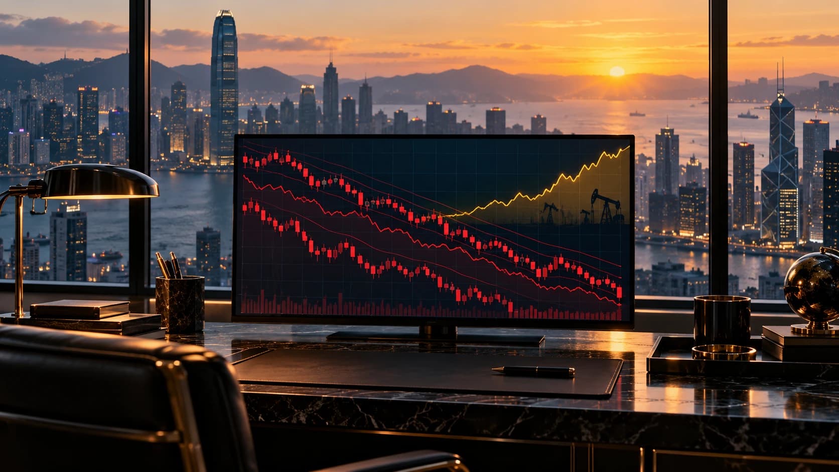 Hang Seng and KOSPI Drop Nearly 2% as Nasdaq Futures Retreat and Oil Climbs