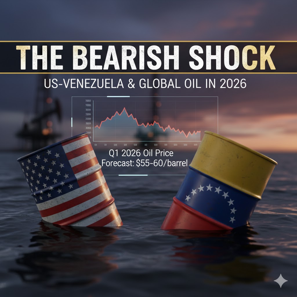 ভেনেজুয়েলা সংকট ও তেলের দাম ২০২৬: প্রথম প্রান্তিকে Brent–WTI কোথায় যাবে?
